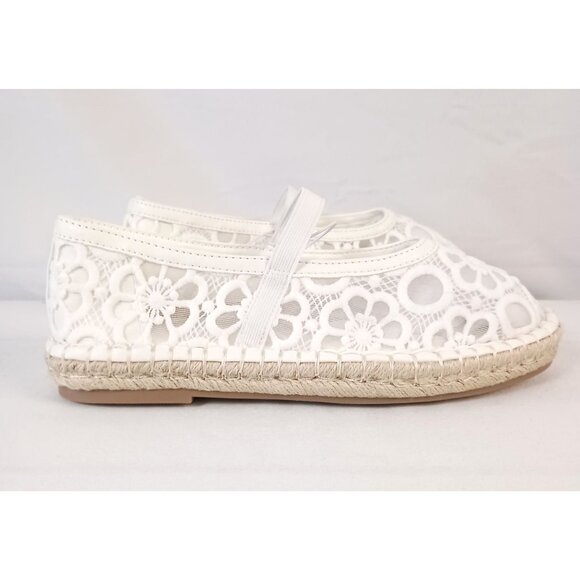 Universal Thread Celia Lace Mary Jane Espadrille Flats 7 NWT - Picture 2 of 11